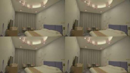 宾馆酒店房间环境LOG视频素材高清在线视频素材下载