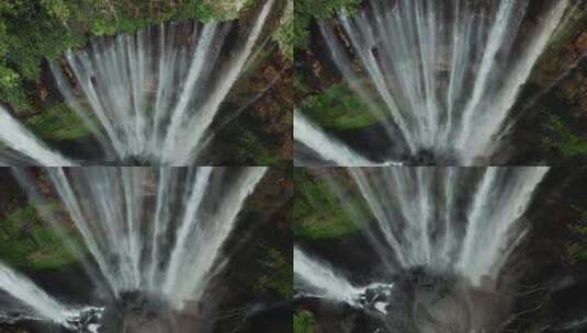 深邃的大瀑布震撼瀑布高清在线视频素材下载