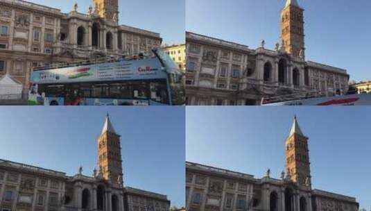 欧洲建筑 意大利建筑 意大利古典建筑高清在线视频素材下载