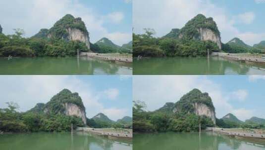 广西山水风景 自然风光 柳州龙潭公园高清在线视频素材下载