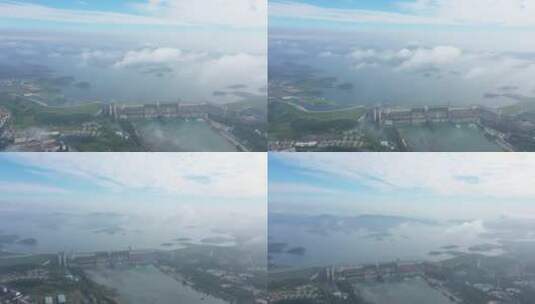 三峡大坝航拍高清在线视频素材下载