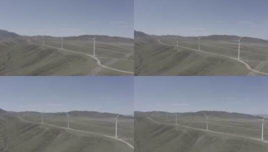 风力发电新能源绿色能源碳中和高清在线视频素材下载