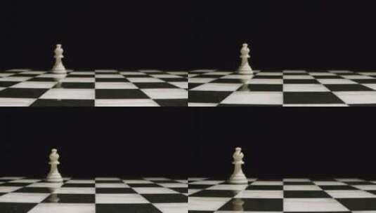 工作室拍摄的象棋棋牌高清在线视频素材下载