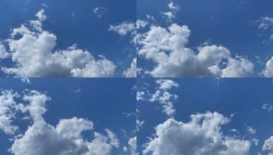 美丽的蓝天白云高清在线视频素材下载