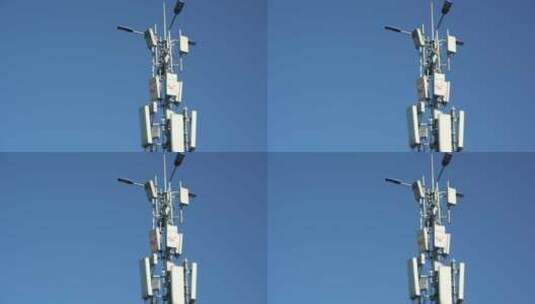 5G信号塔高清在线视频素材下载