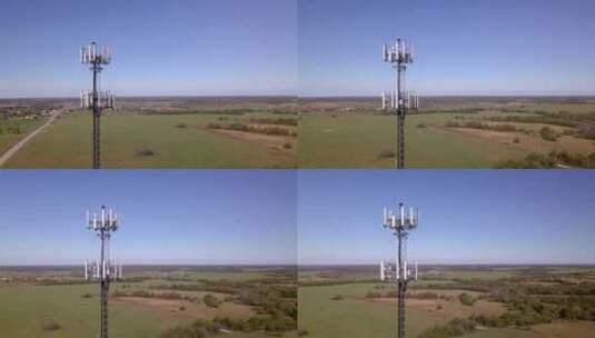 农村手机塔高清在线视频素材下载