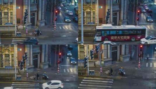 【高清6K】沈阳和平区老建筑街景航拍高清在线视频素材下载