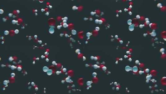 医学分子原子概念展示高清在线视频素材下载