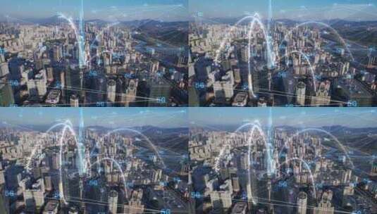 科技城市高清在线视频素材下载