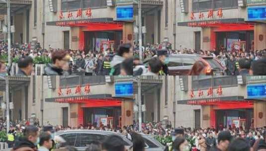 上海黄河路人流高清在线视频素材下载