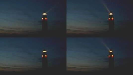 一座孤独的灯塔高清在线视频素材下载
