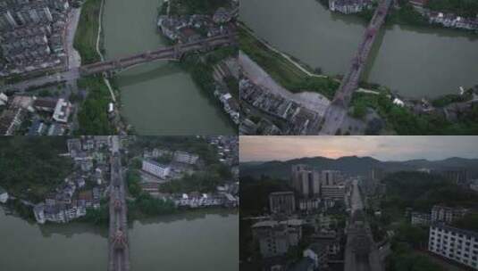 广西三江侗族自治县航拍高清在线视频素材下载