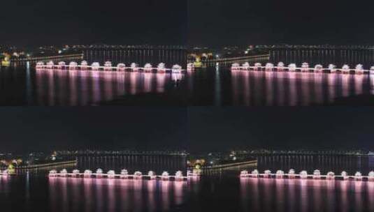 潮州夜景高清在线视频素材下载