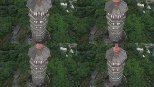 广州琶洲塔航拍高清在线视频素材下载
