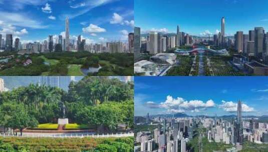 4K深圳城市宣传片视频合集高清在线视频素材下载