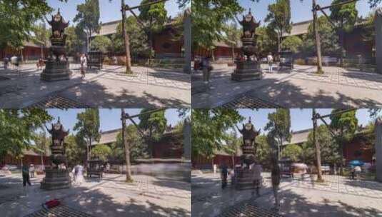 河南洛阳白马寺延时高清在线视频素材下载