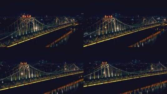 夜景东江大桥2高清在线视频素材下载