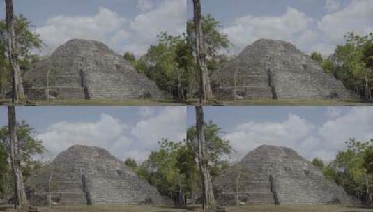 蒂卡尔金字塔高清在线视频素材下载