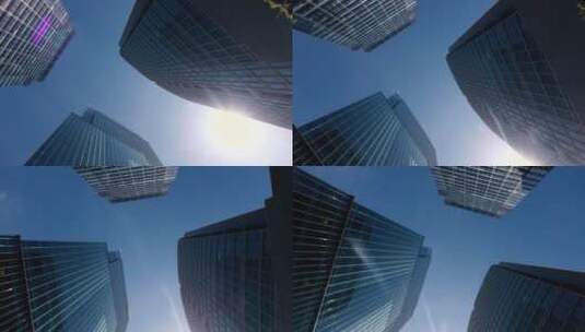 城市摩天大楼高清在线视频素材下载