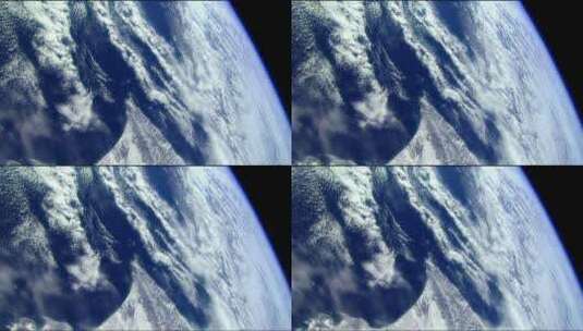 太空看地球高清在线视频素材下载