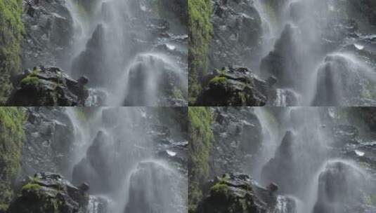 流水瀑布河流水资源 (1)高清在线视频素材下载