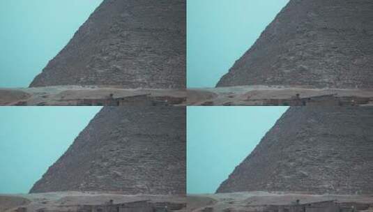 埃及金字塔的局部高清在线视频素材下载