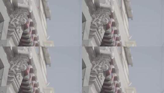 【空镜】4K北京胡同民居建筑-雕花-log原片高清在线视频素材下载