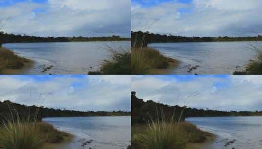 新西兰卡特林塔哈科帕湾景观高清在线视频素材下载