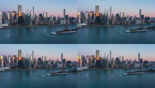 纽约城市建筑景观高清在线视频素材下载