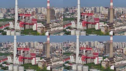 上海杨浦发电厂高清在线视频素材下载