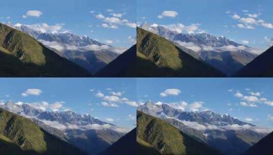 雅拉雪山高清在线视频素材下载