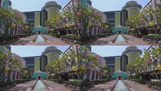 中国澳门特别行政区渔人码头高清在线视频素材下载