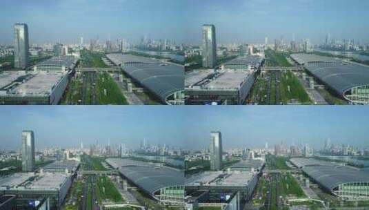 广州会展中心-01高清在线视频素材下载