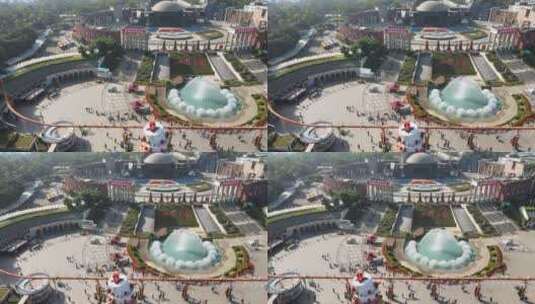 世界之窗 深圳市文化主题公园 主题公园高清在线视频素材下载