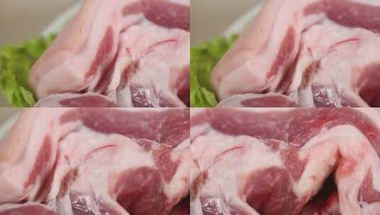 猪肉五花肉 (1)高清在线视频素材下载