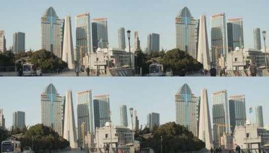 【6K】上海外滩建筑延时高清在线视频素材下载