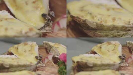 展示菜品 海鲜 生蚝2高清在线视频素材下载