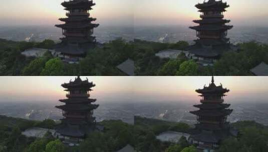 杭州半山公园山顶高清在线视频素材下载
