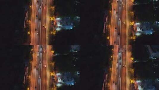 上海浦西中环高架高清在线视频素材下载