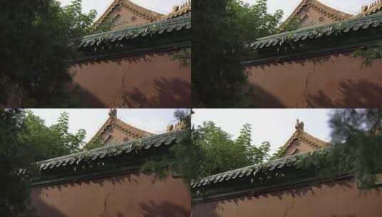 【4K.10bit.60帧】故宫红色建筑高清在线视频素材下载