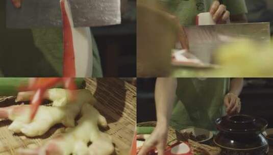 原创拍摄四川泡菜制作高清在线视频素材下载