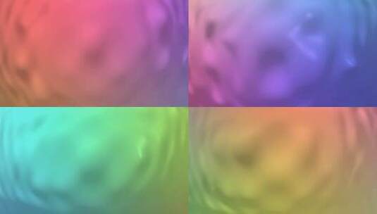 彩色3D流体背景素材 无缝循环高清在线视频素材下载