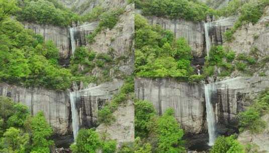 山间溪流瀑布风景空镜合集高清在线视频素材下载