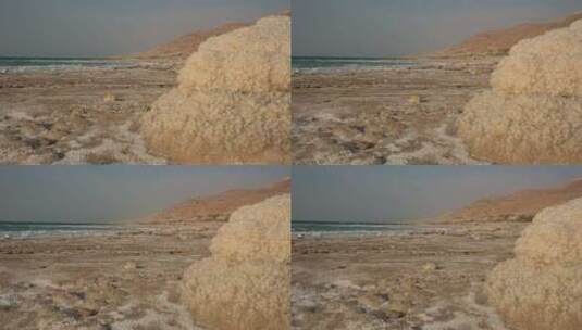 以色列的死海高清在线视频素材下载