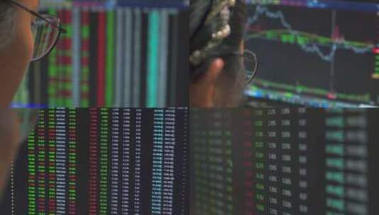 【4分半钟】金融证券 炒股 股票交易高清在线视频素材下载