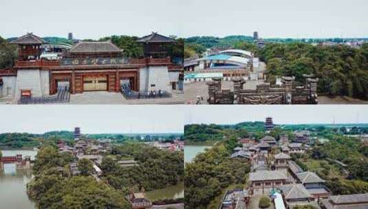 湖北咸宁赤壁古战场视频高清在线视频素材下载
