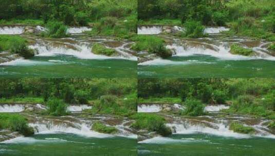 清澈河流流水高清在线视频素材下载
