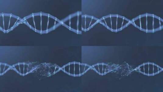 DNA紊乱基因突变高清在线视频素材下载
