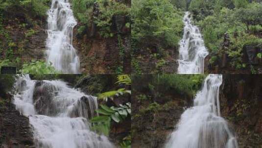 雨后山泉美如画高清在线视频素材下载