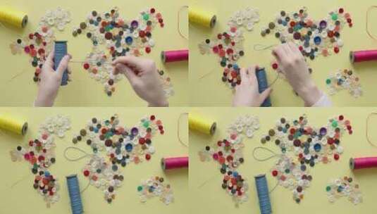 一个放下线程的人高清在线视频素材下载